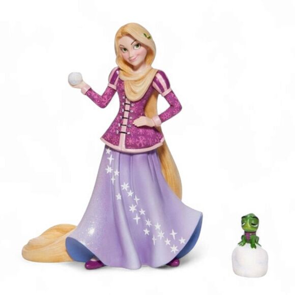 Enesco Disney Showcase Tangled Holiday Princess Rapunzel Figurine - Picture 1 of 5